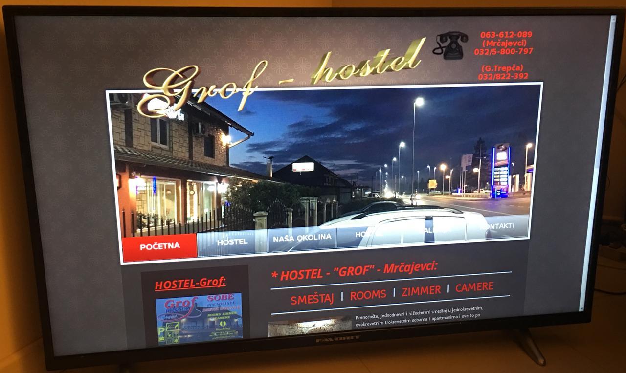 Hostel Grof Mrcajevci Bagian luar foto